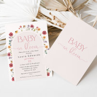 Baby shower Fleur sauvage Arch Delicate