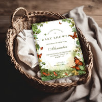 Baby Shower Fleurs Papillon