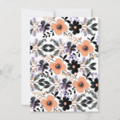 Invitation Baby shower floral (Dos)