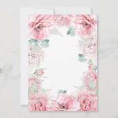 Invitation Baby shower Floral (Dos)