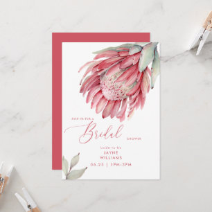 Invitation Baby Shower Floral Australien Coloré