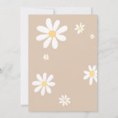 Invitation Baby shower Floral Boho Daisy (Dos)
