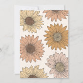 Invitation Baby shower Floral Boho Daisy (Dos)