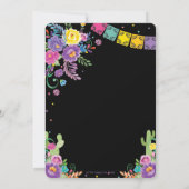 Invitation Baby shower Floral Mexicain Petit Muchacho Boy  (Dos)