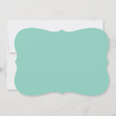 Invitation Baby shower Floral Moderne (Dos)