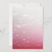 Invitation Baby shower Floral Petite Fée (Dos)