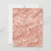 Invitation Baby shower Floral Rose Boho Ouest (Dos)