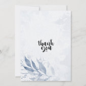 Invitation Baby shower Floral Sucre & Épices & Tout Nice (Dos)