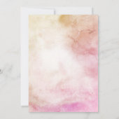 Invitation Baby shower Floral Sucre & Épices & Tout Nice (Dos)