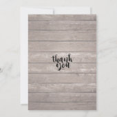 Invitation Baby shower Floral Sucre & Épices & Tout Nice (Dos)