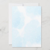 Invitation Baby shower forestier (Dos)