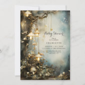Invitation Baby Shower Forêt Enchantée (Devant)