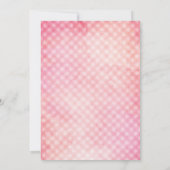 invitation baby shower fraise (Dos)