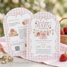 Baby Shower Fraise aux Douceurs de Bébé