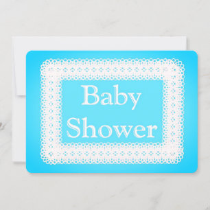Invitation Baby shower - Garçon