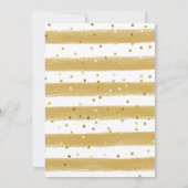 Invitation Baby shower Garçon de construction Jaune moderne (Dos)