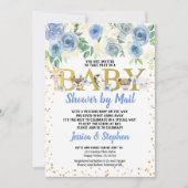 Invitation Baby shower Garçon Par Mail Pandemic Woodland Anim (Devant)