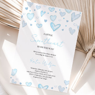 Invitation Baby Shower Garçon pour la Saint-Valentin