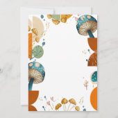 Invitation Baby shower géométrique coloré moderne (Dos)