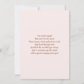 Invitation baby shower Girl Stork (Dos)