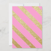 Invitation baby shower - Glittered (Dos)