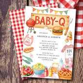 Invitation Baby shower Grillin et Chillin