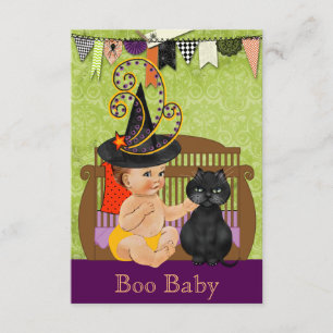 Invitation Baby shower Halloween