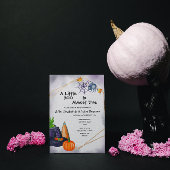 Invitation Baby shower Halloween