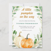 Invitation Baby shower Halloween (Devant)