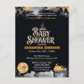 Invitation Baby shower Halloween (Devant)