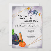 Invitation Baby shower Halloween (Devant)