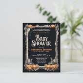 Invitation Baby shower Halloween (Debout devant)
