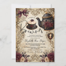 Baby-Shower Halloween est en route Vintage Gothiqu