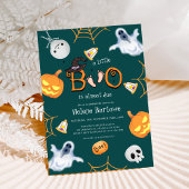 Invitation Baby shower Halloween Little Boo