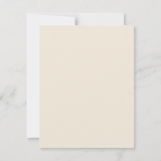 Invitation Baby shower Hérisson d'automne (Dos)