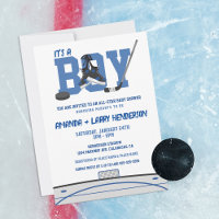Baby Shower Hockey sur Glace