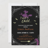 Invitation Baby shower Hocus Pocus (Devant)