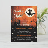 Invitation Baby shower Hocus Pocus (Debout devant)