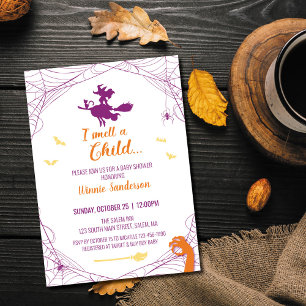 Invitation Baby shower Hocus Pocus