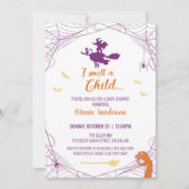 Invitation Baby shower Hocus Pocus (Devant)