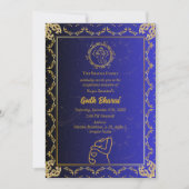 Invitation Baby shower indien Godh Bharai Hindu (Devant)