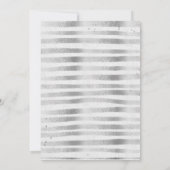 Invitation Baby shower Invintation fille rose pâle (Dos)