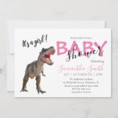 Invitation baby shower, Invitation fille (Devant)