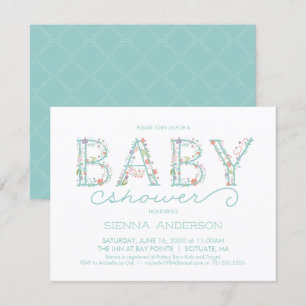 Invitation Baby shower - Invitation personnalisé