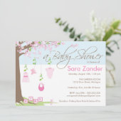 Invitation Baby shower Invite (Debout devant)
