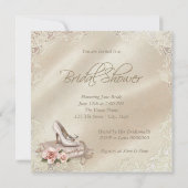 Invitation Baby Shower Ivoire (Dos)
