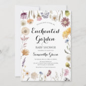 Invitation Baby Shower Jardin (Devant)