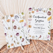 Invitation Baby Shower Jardin
