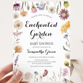 Invitation Baby Shower Jardin