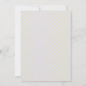 Invitation Baby shower jumeau de garçons (Dos)